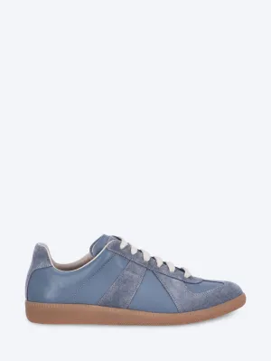 Replica leather sneakers