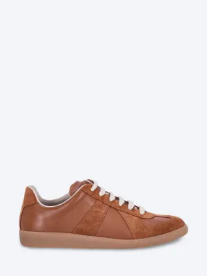 Replica leather sneakers