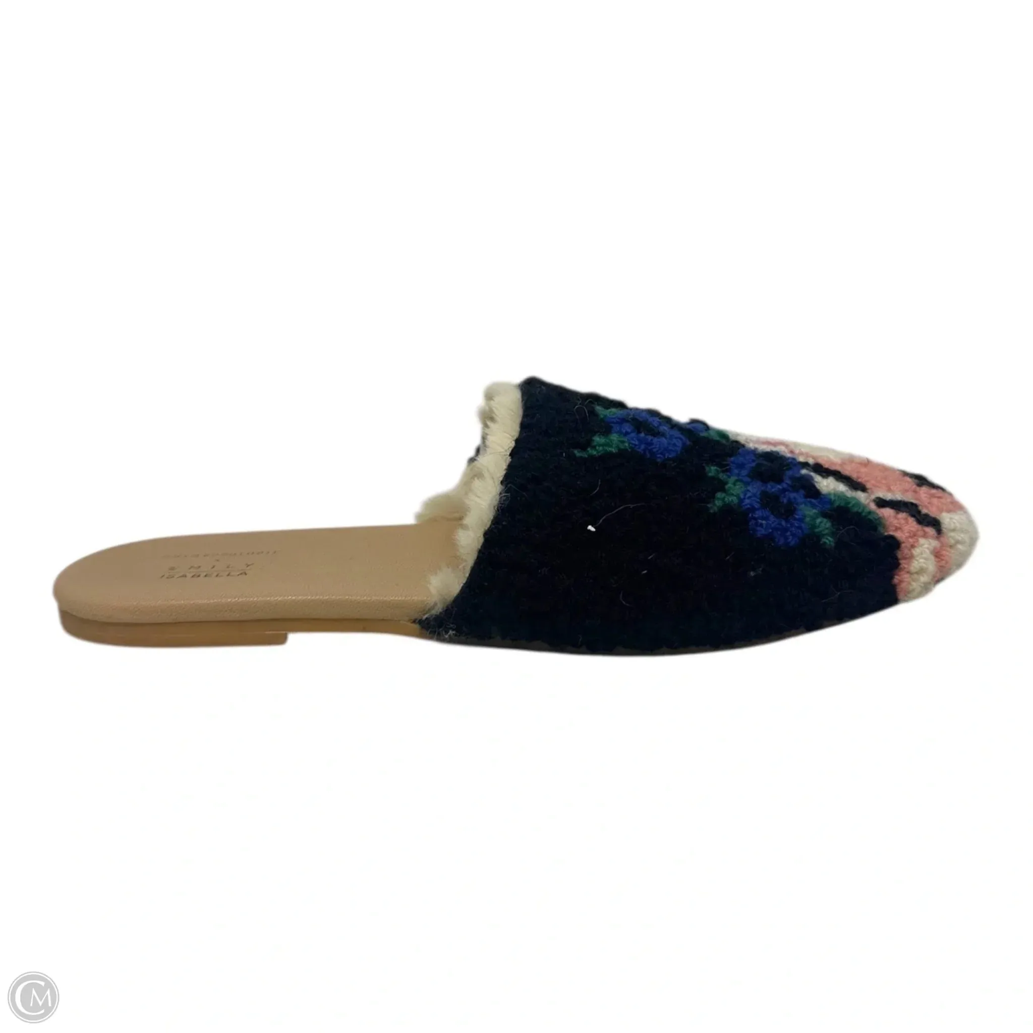 Ros Needlepoint Mules By Emily Isabella X Anthropologie In Multi-colored