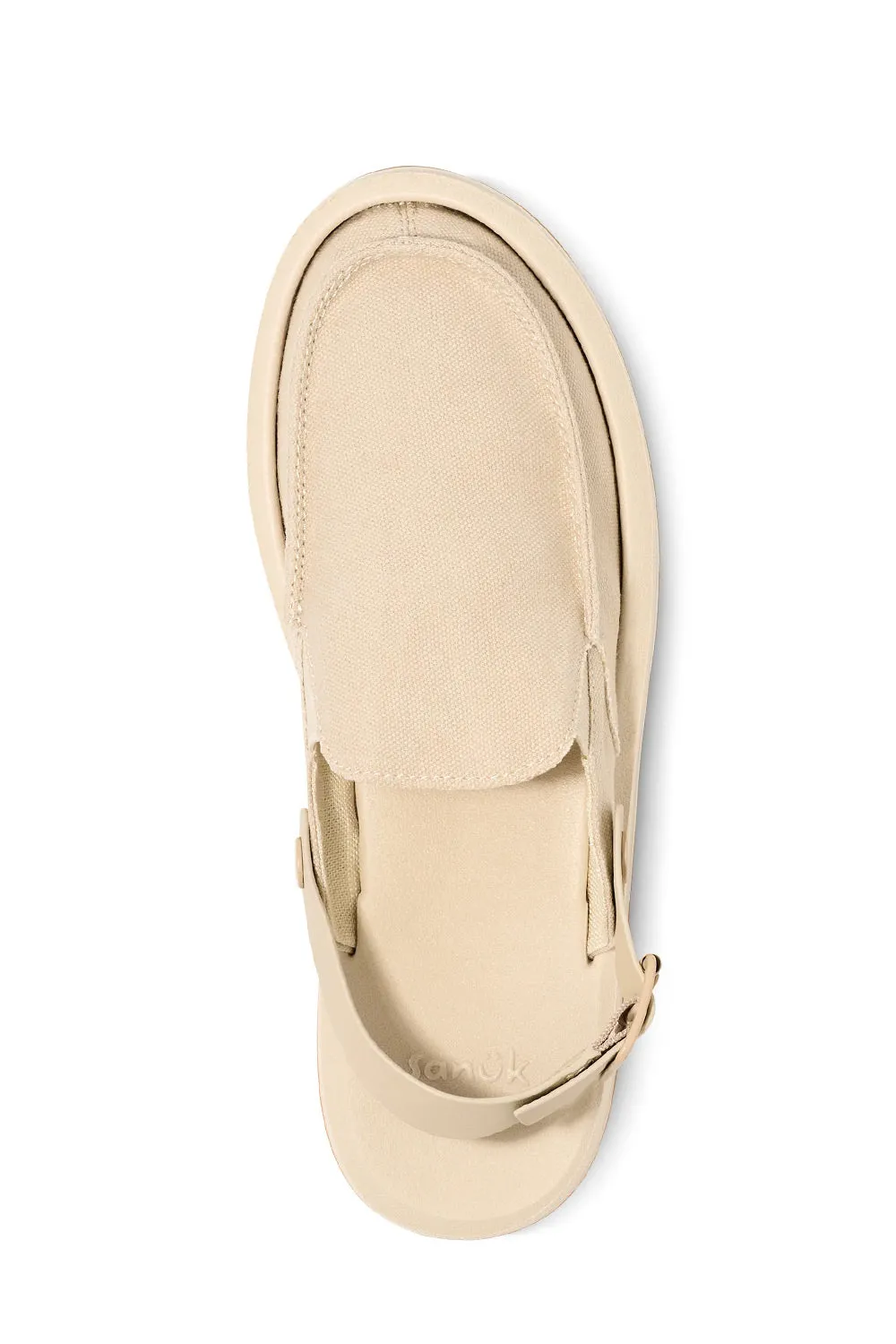 Sanuk Donna Mesa Mules for Women in Brown Rice | 1169130-BNRC