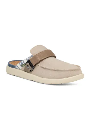 Sanuk Happy Hour Lite Resort Mules for Men in Taupe | 1169850-TAU