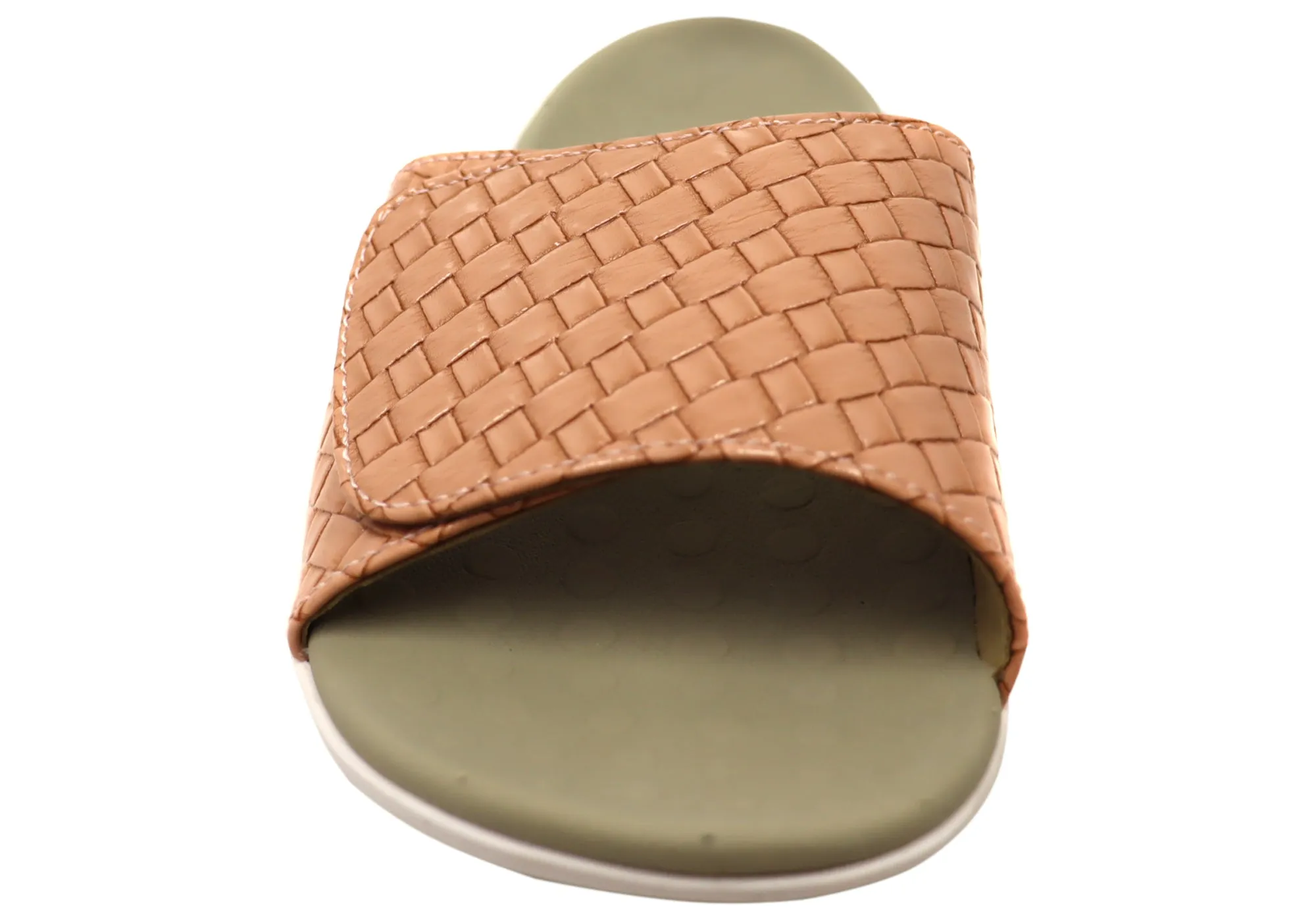 Scholl Orthaheel Samos II Womens Comfortable Supportive Slides Sandals