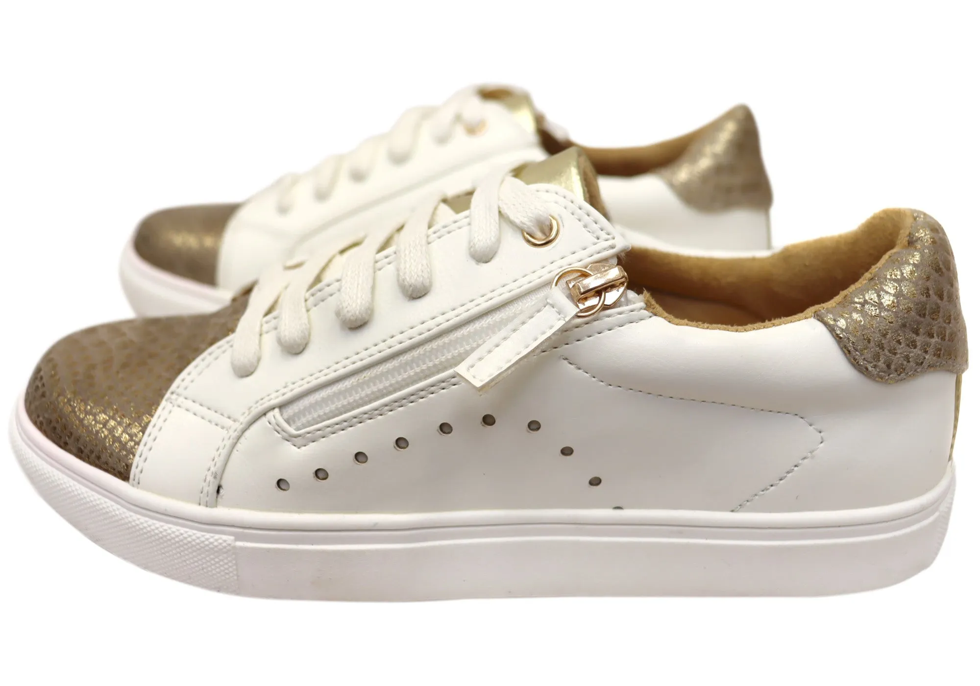 Scholl Orthaheel Womens Cleo Comfortable Casual Sneakers Shoes