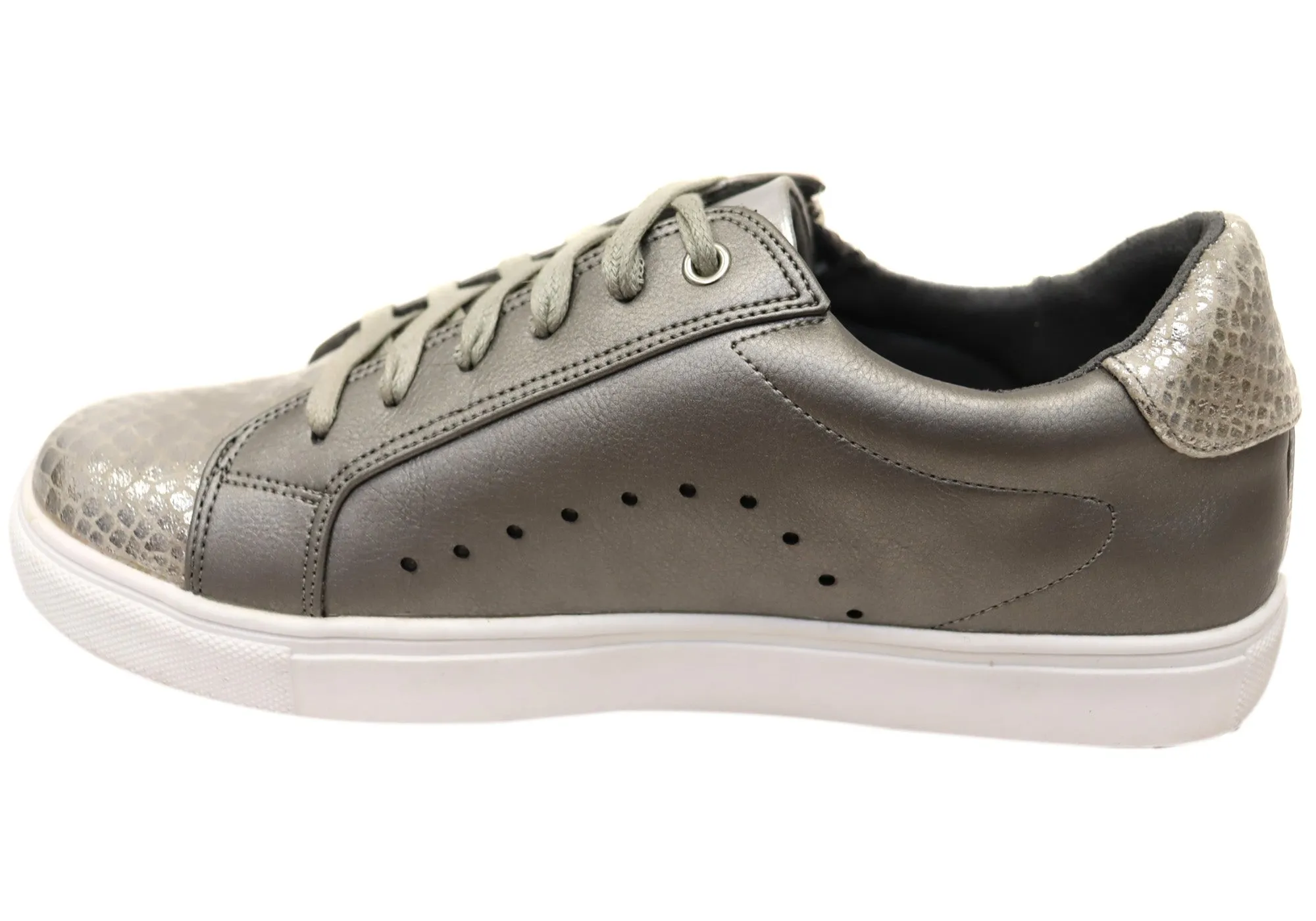 Scholl Orthaheel Womens Cleo Comfortable Casual Sneakers Shoes