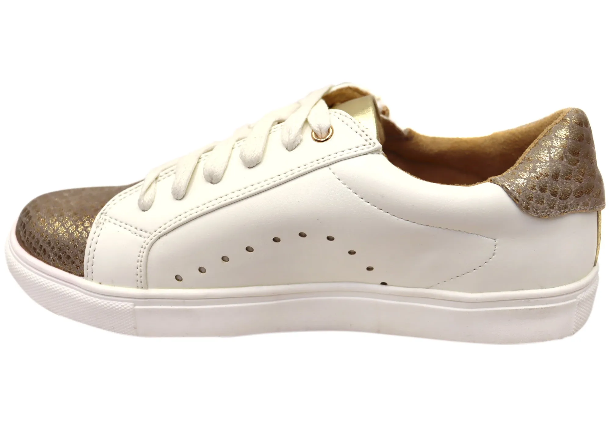 Scholl Orthaheel Womens Cleo Comfortable Casual Sneakers Shoes