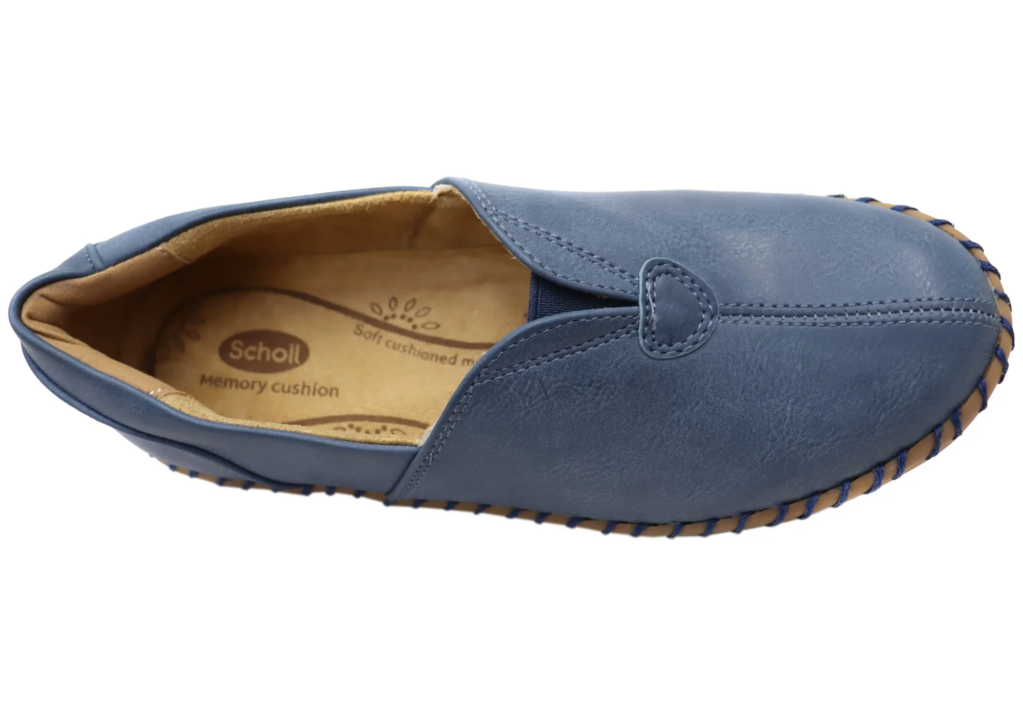 Scholl Orthaheel Womens Wink Comfortable Casual Shoes
