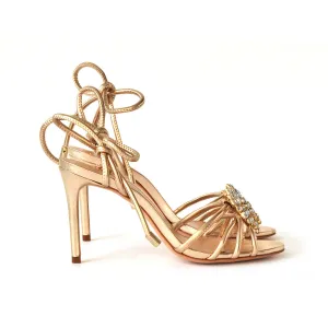 Schutz Women's Crystal Detail High Heels Sandal