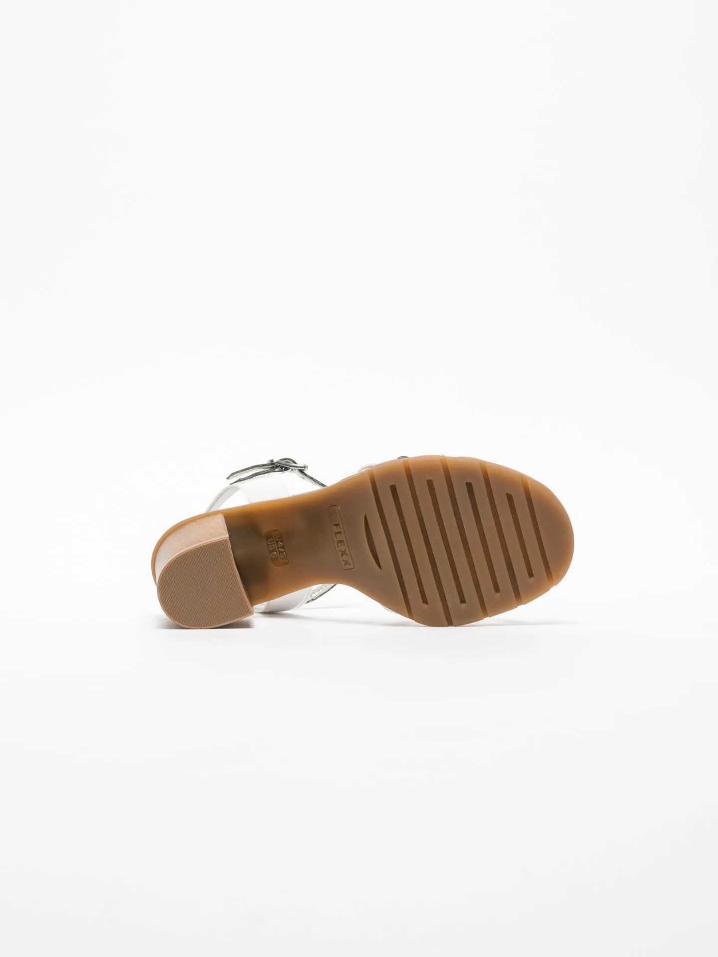 Silver Buckle Sandals