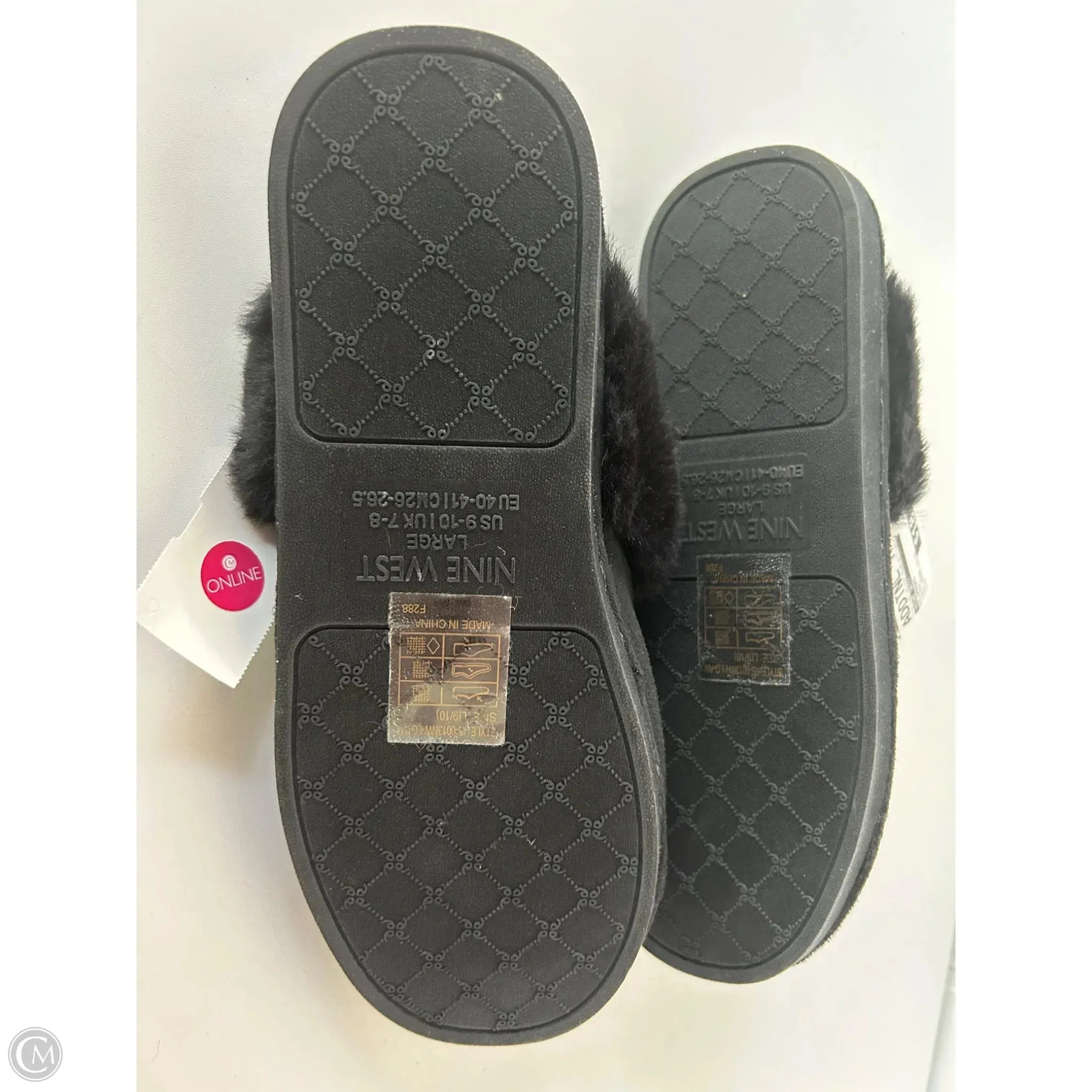 Slippers By Nine West In Black