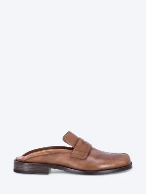 Tabi loafer mules