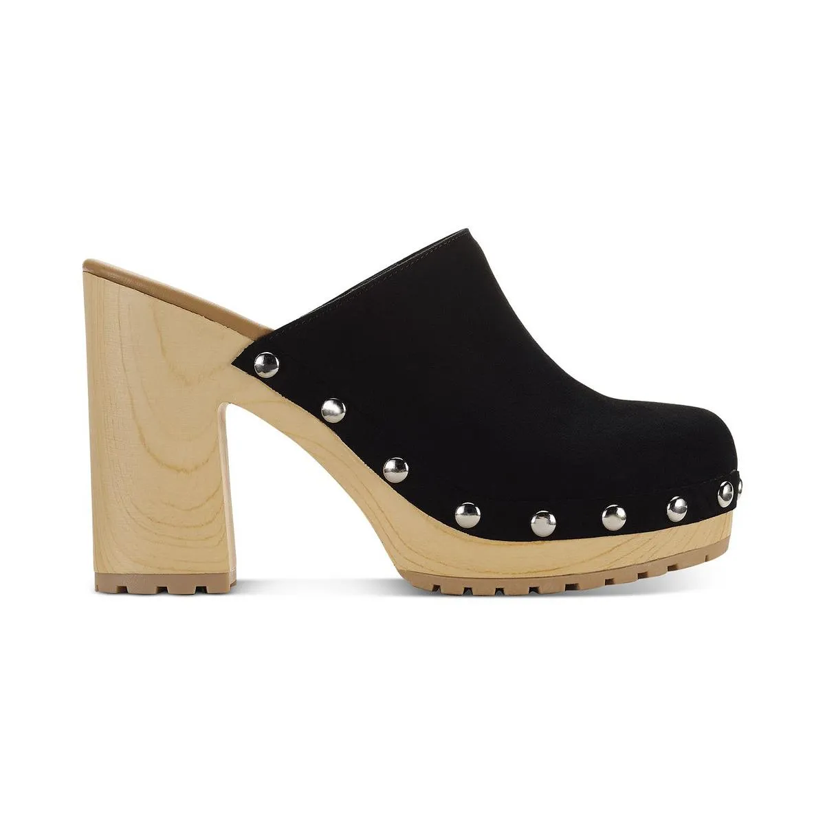 Tanyaa Womens Microsuede Slip-On Mules