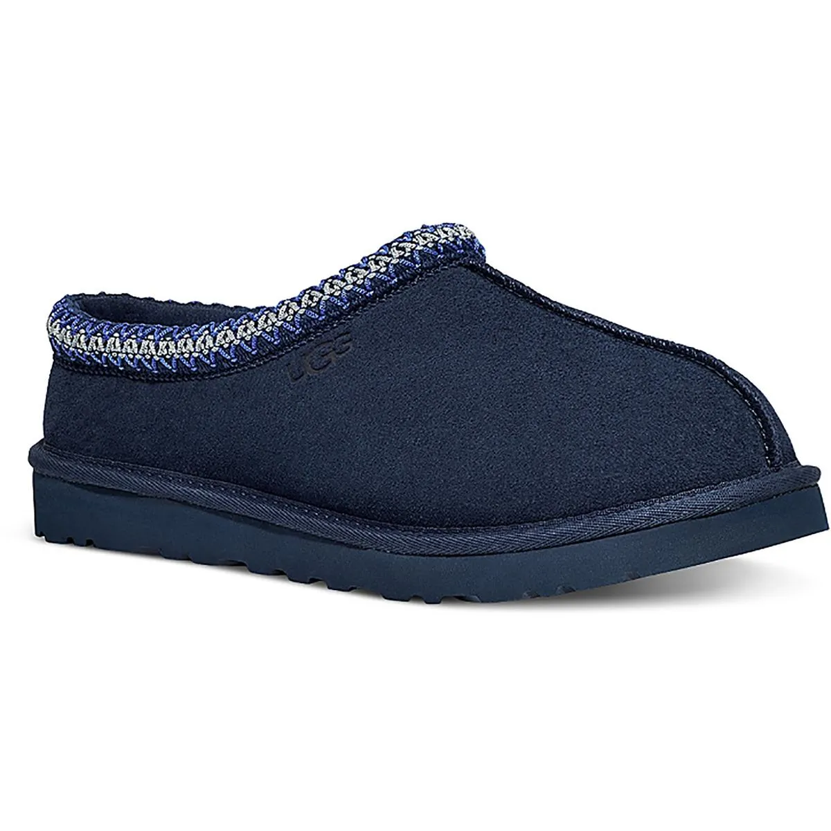 Tasman Mens Suede Slip On Sheepskin Slippers