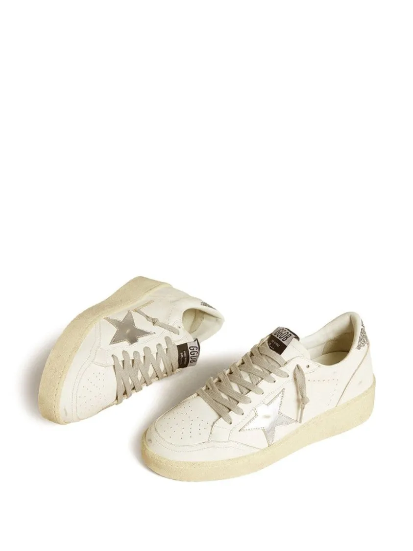 Textured Leather Sneakers