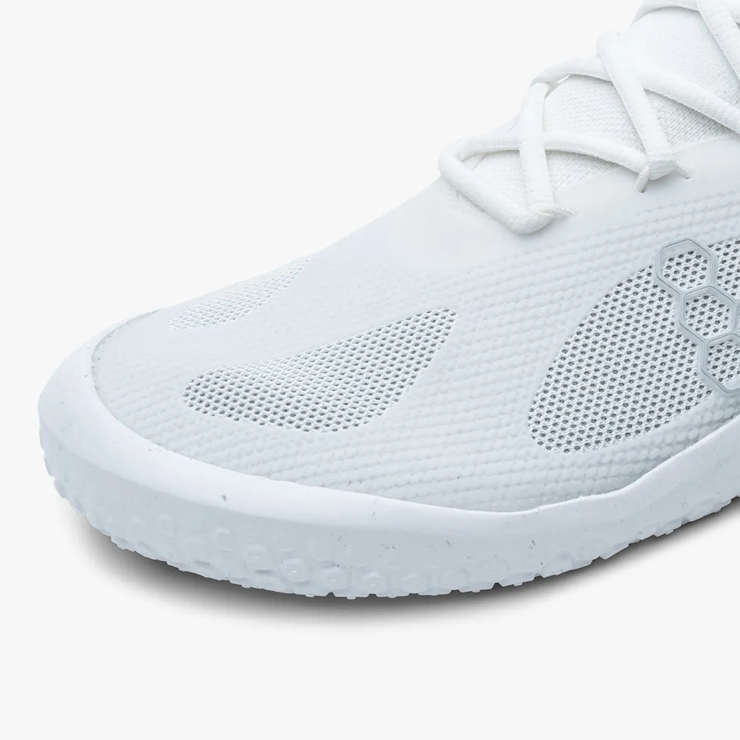 Vivobarefoot Motus Strength Womens  Bright White / Grey
