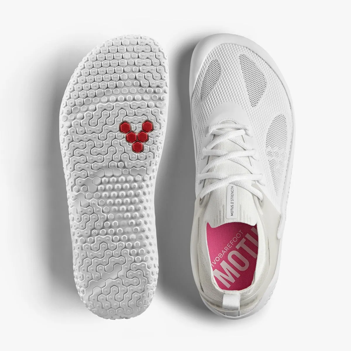 Vivobarefoot Motus Strength Womens  Bright White