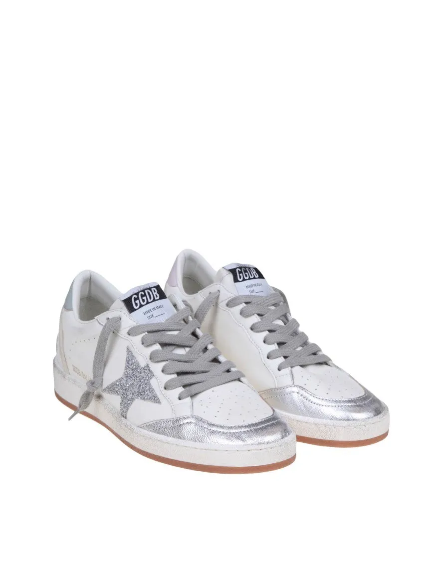 White And Silver Leather Ballstar