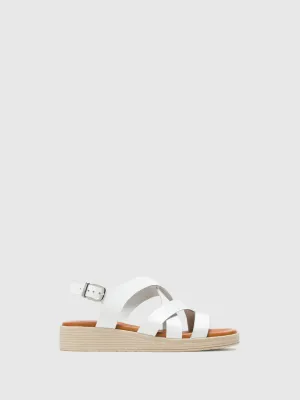 White Platform Sandals
