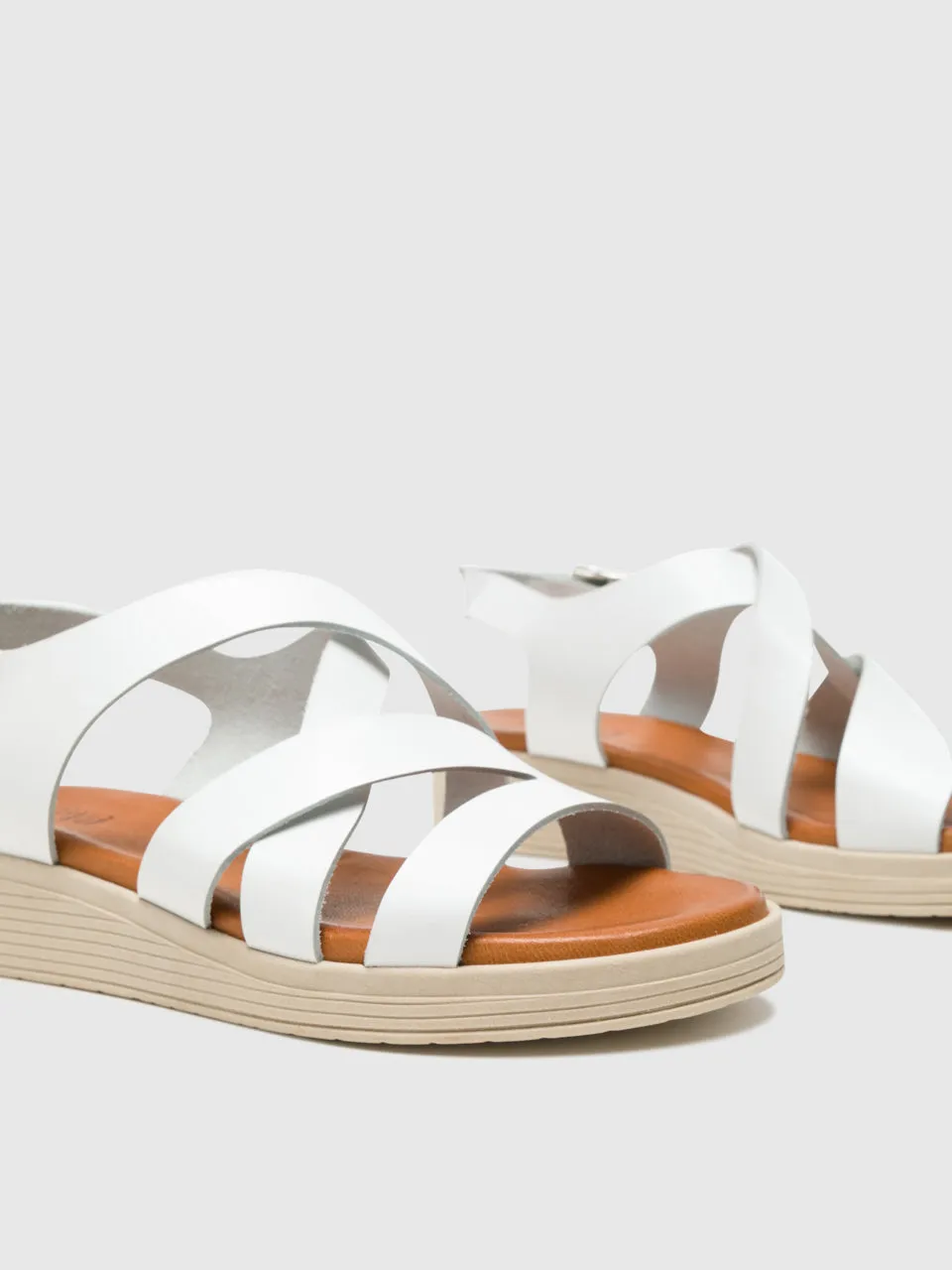 White Platform Sandals