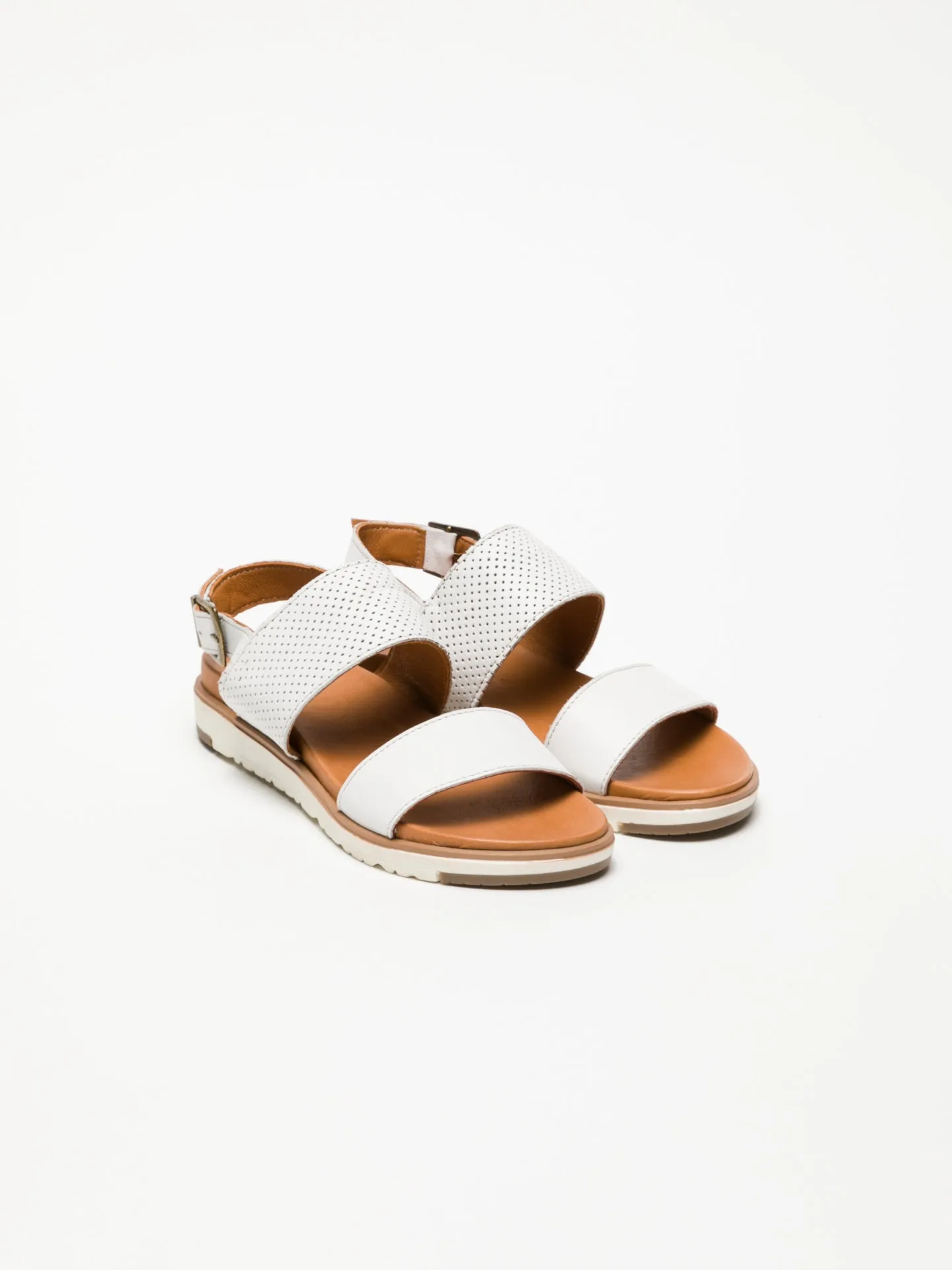White Strappy Sandals