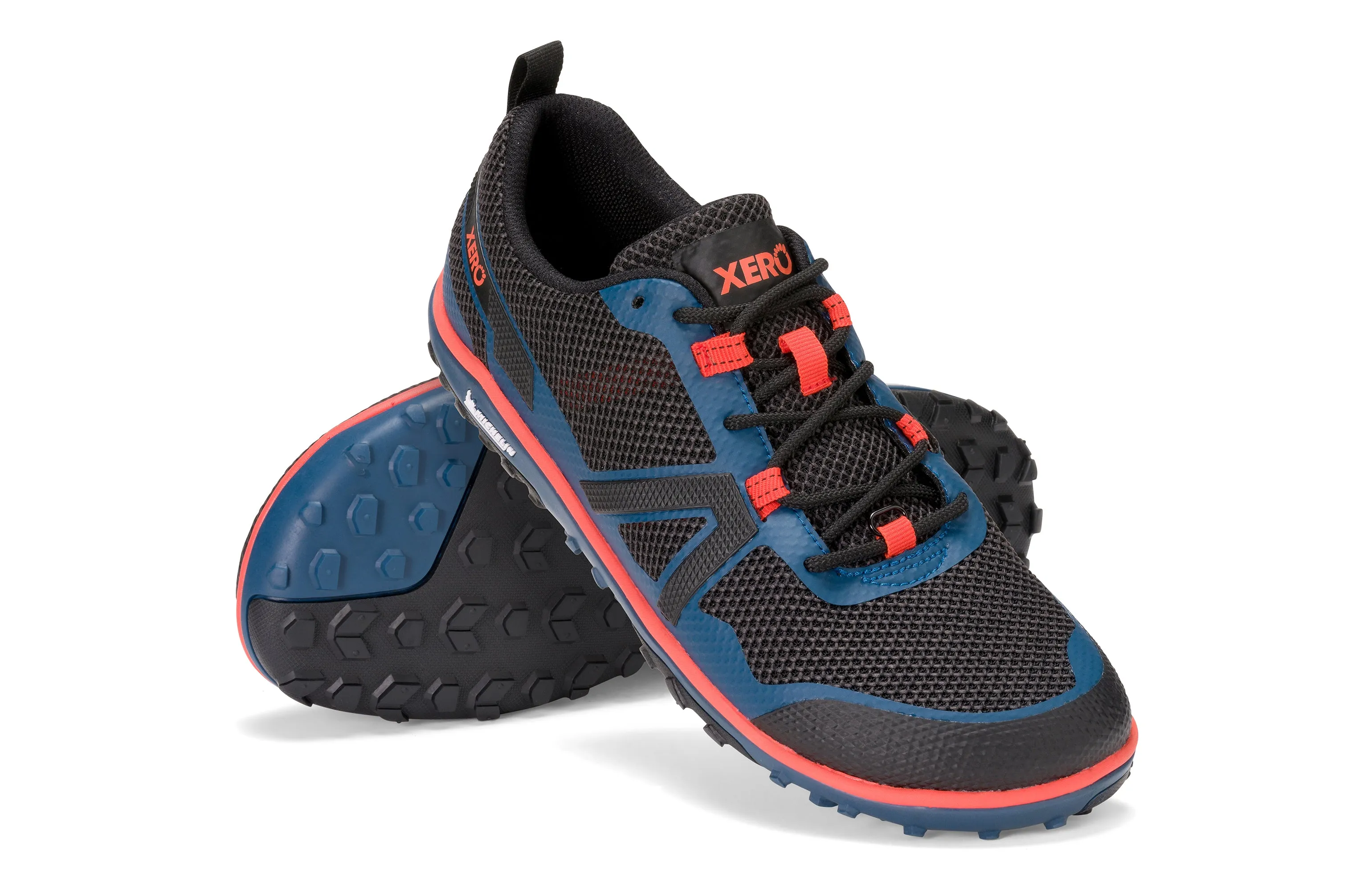 Xero Shoes Scrambler Low Men  Legion Blue / Orange