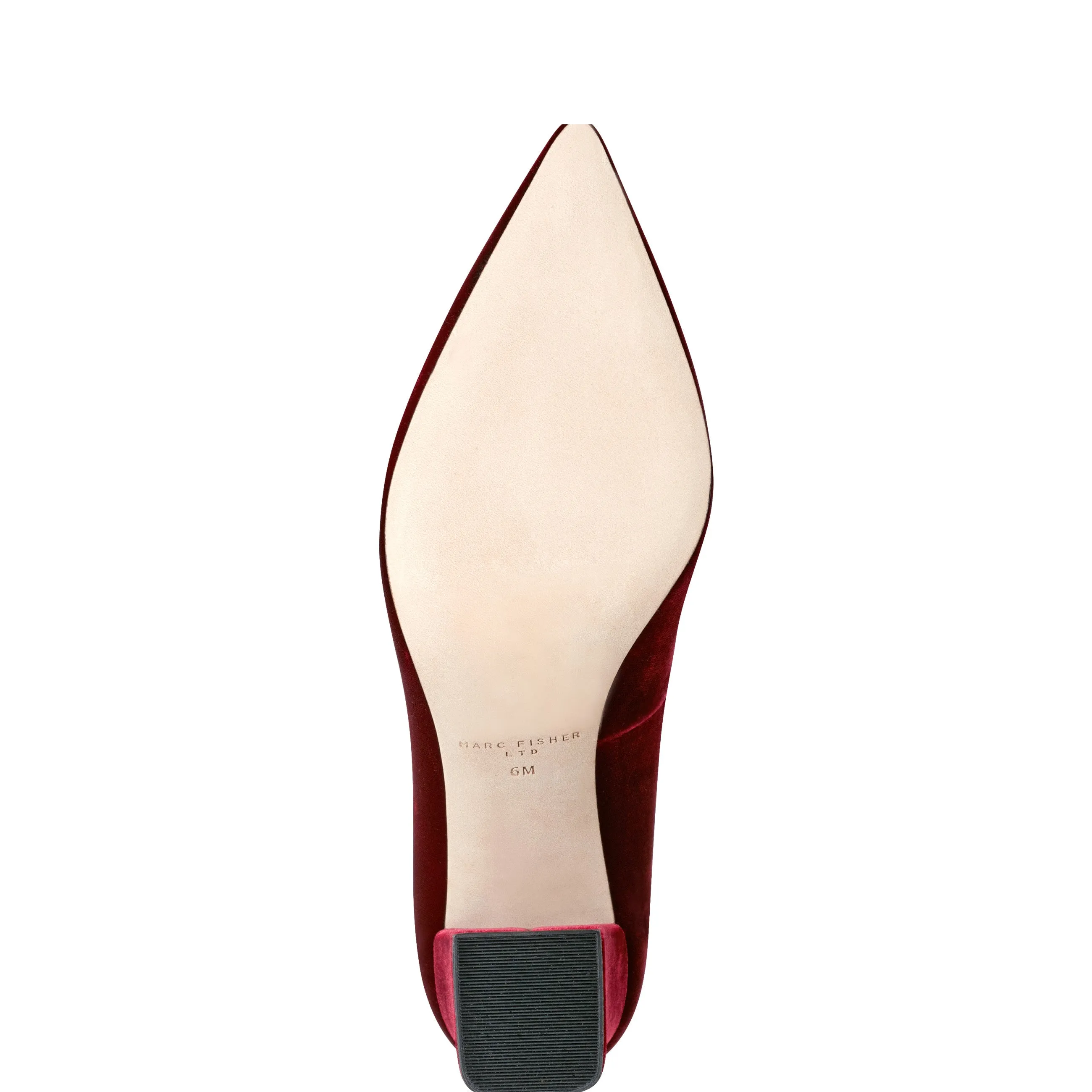 Zala Block Heel Pointy Toe Pump -MARC FISHER