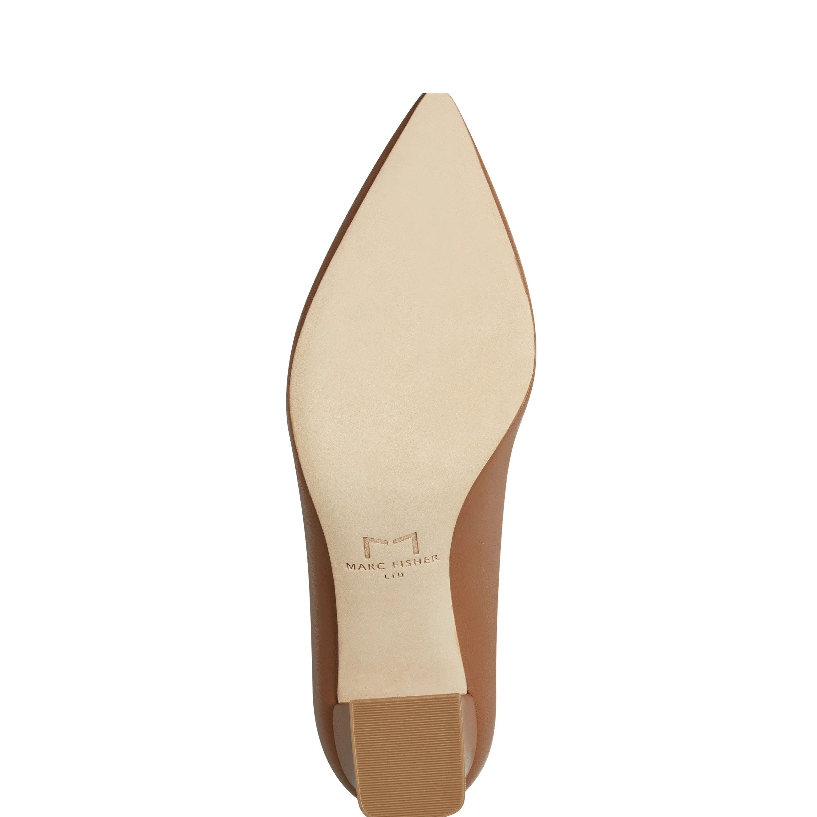 Zala Block Heel Pointy Toe Pump -MARC FISHER