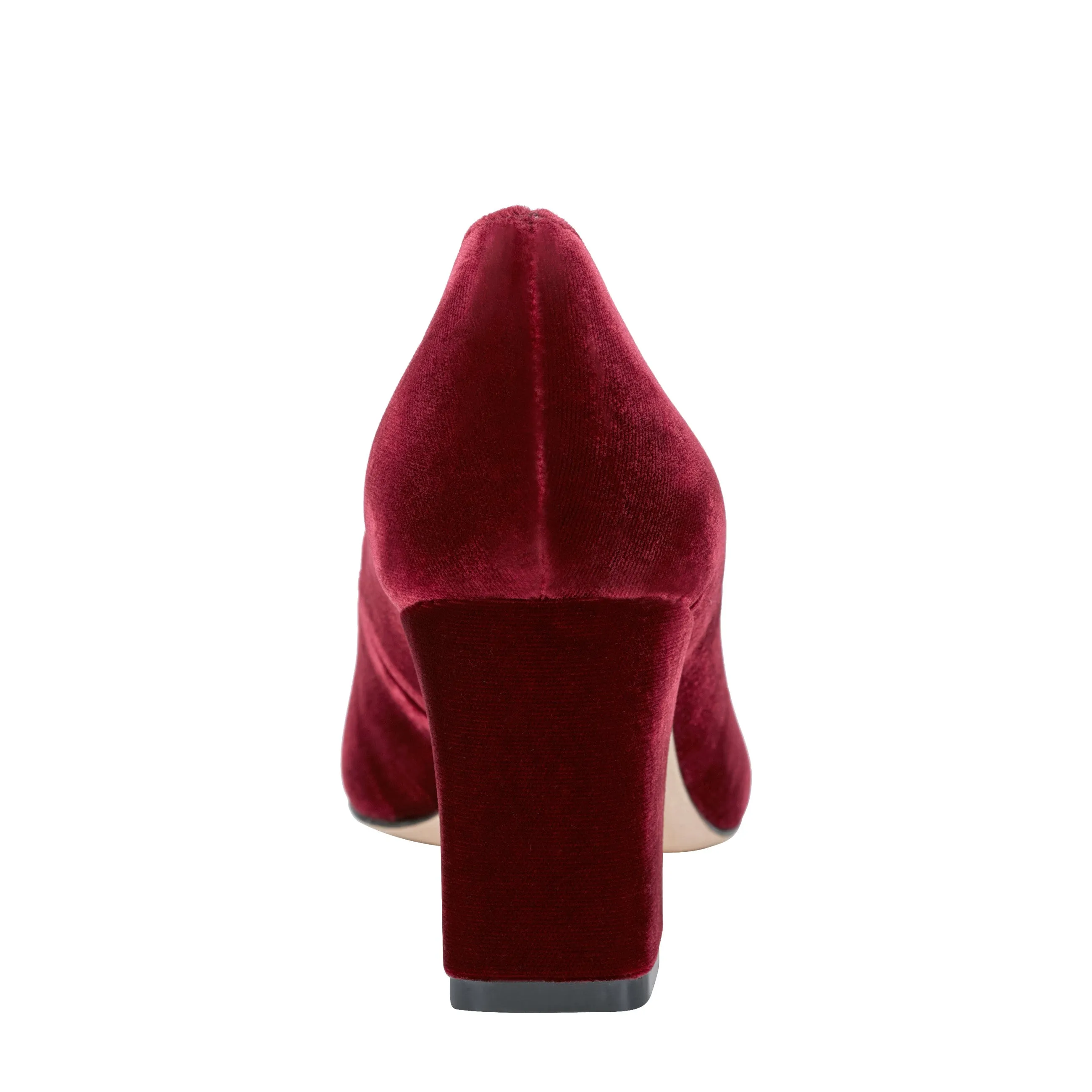Zala Block Heel Pointy Toe Pump -MARC FISHER