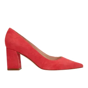 Zala Block Heel Pointy Toe Pump -MARC FISHER