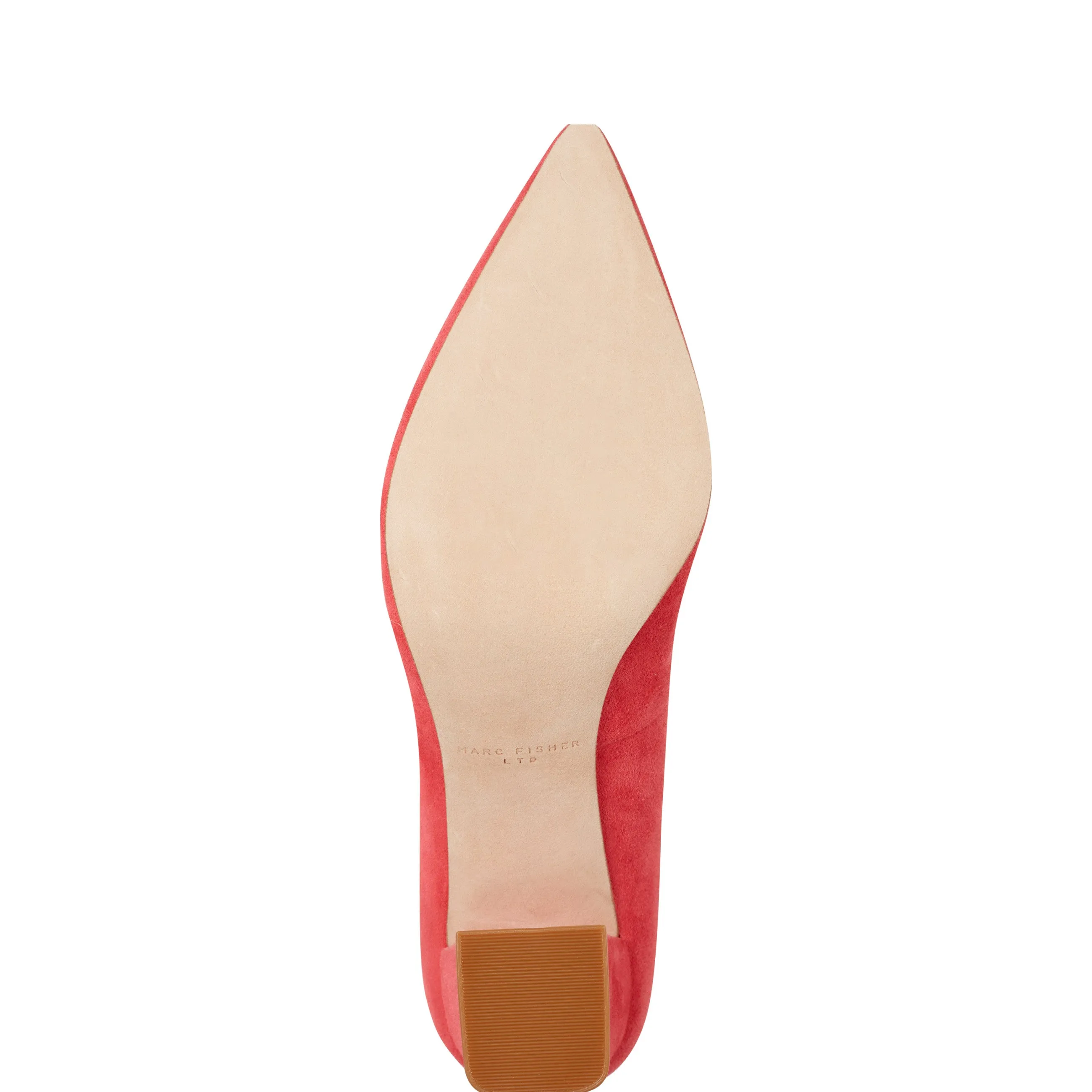 Zala Block Heel Pointy Toe Pump -MARC FISHER