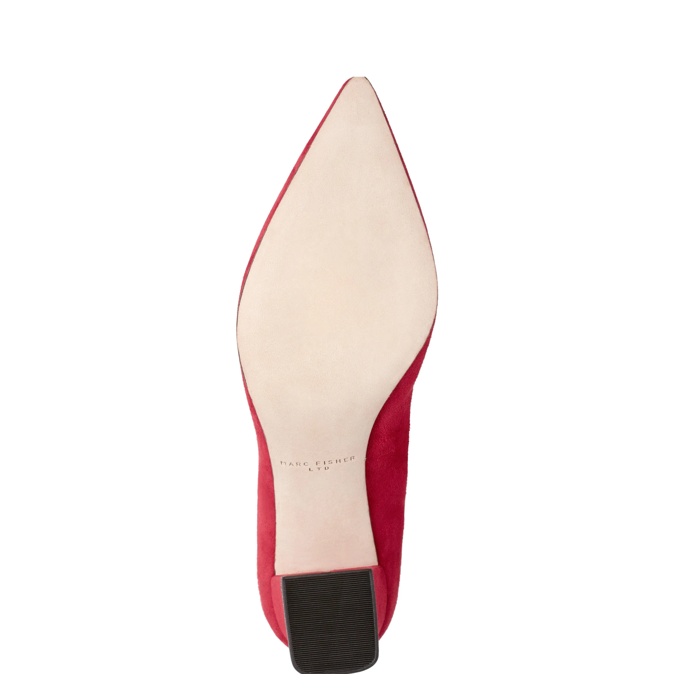 Zala Block Heel Pointy Toe Pump -MARC FISHER