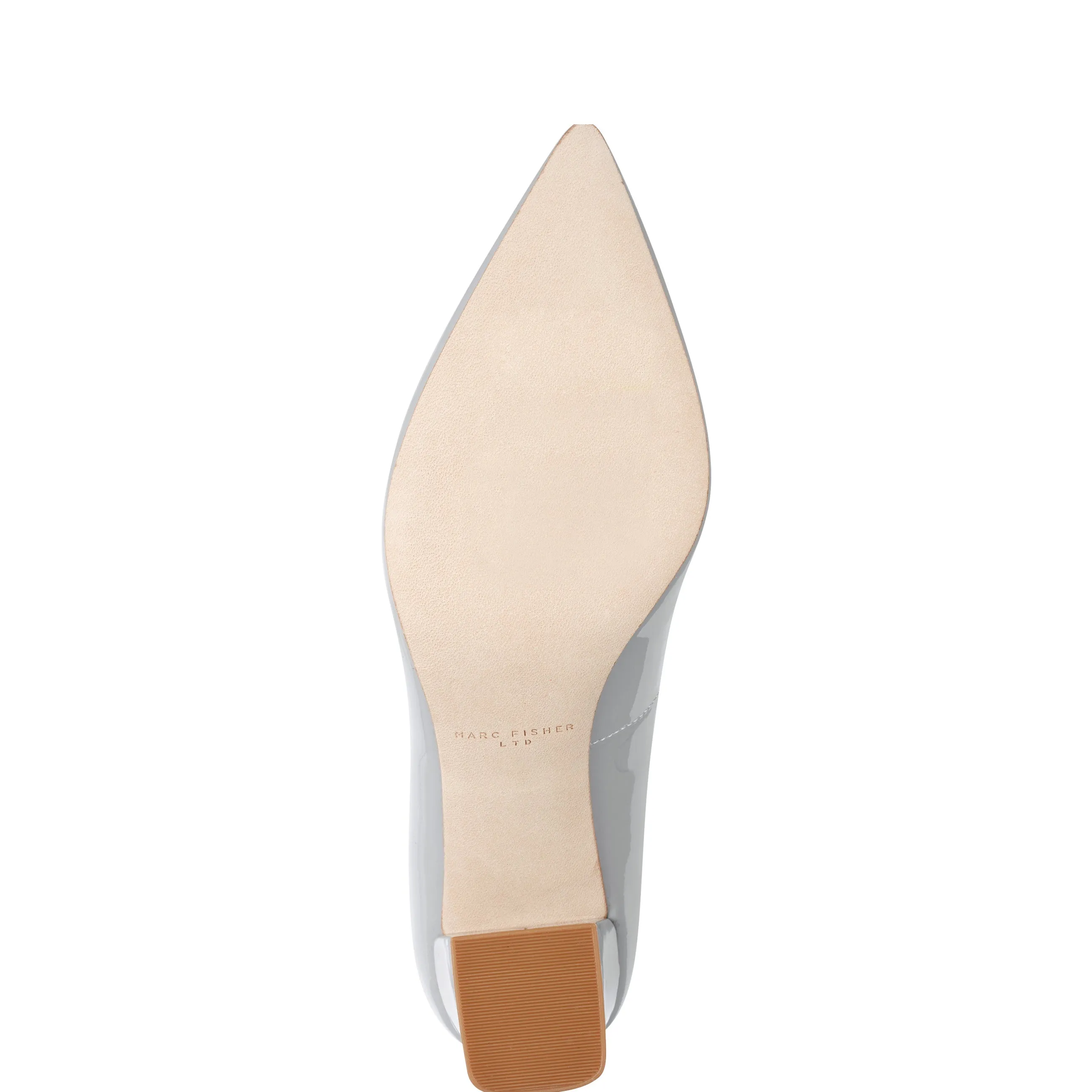 Zala Block Heel Pointy Toe Pump -MARC FISHER