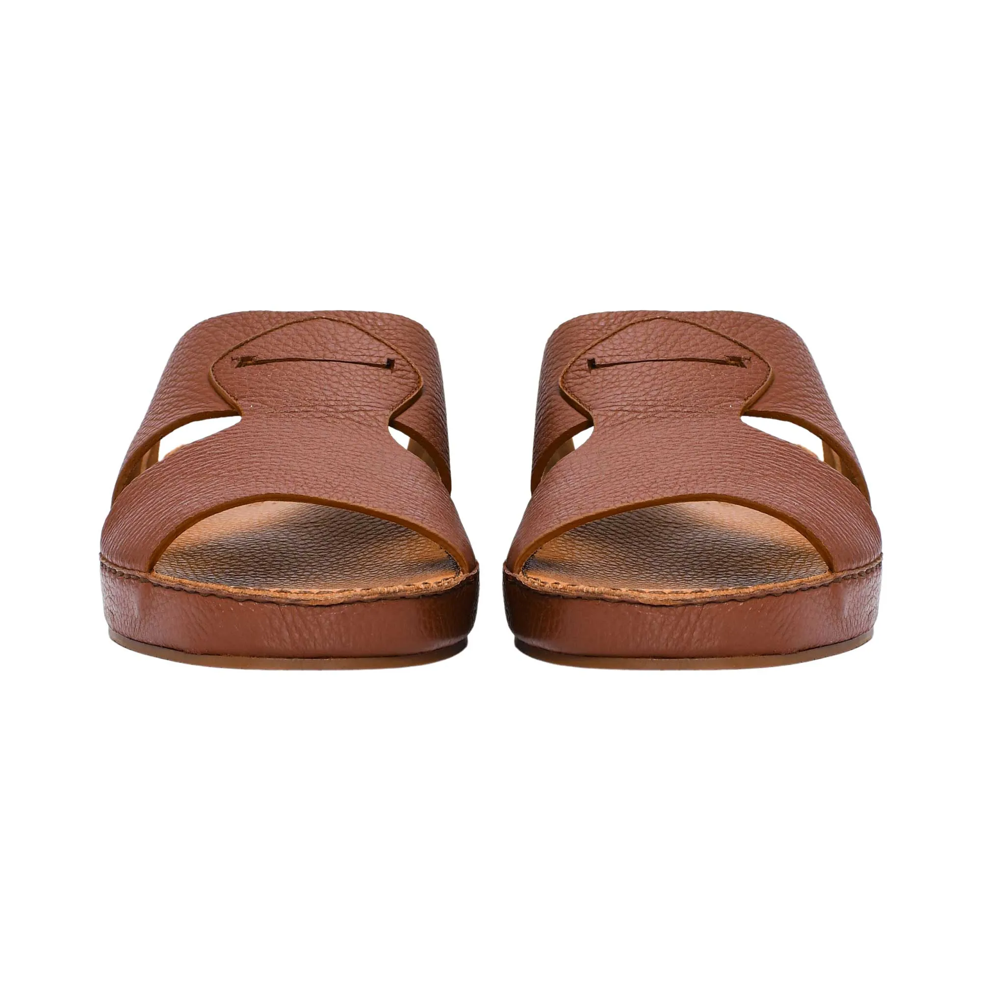 Zilli Men's Tan Leather Sandal